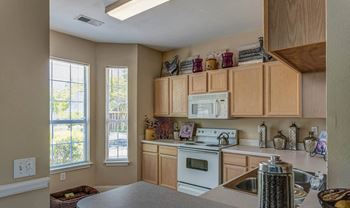 Spacious Kitchen at Bridford Lake Apartments, North Carolina